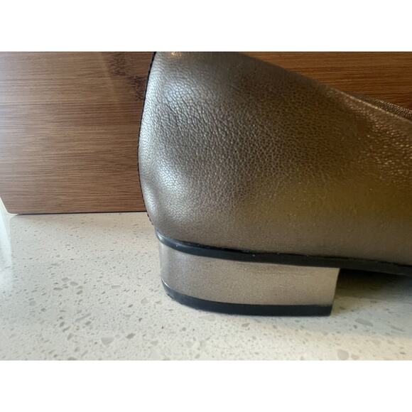 Clarks Collection Ultimate Comfort Heels Pumps Size 8 Pewter & Black - Picture 10 of 11